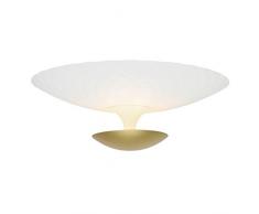 Brilliant 94433/65, lampade da soffitto, in metallo, 42Â W, G9, Bianco/Oro, 19.5Â x 55Â x 19.5Â cm