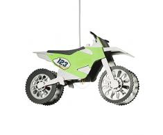 Elobra - Lampada a sospensione per bambini, in legno, 40 W, colore: Argento