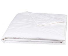 KÃ¼nsemÃ¼ller - Coperta Estiva in Cotone Cashmere, Bianco, 200 x 210 cm