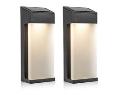 Smartwares Lampada da Parete a energia Solare a LED, Antracite