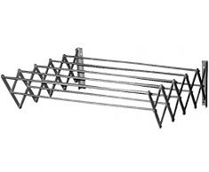 K2Calore - Stendibiancheria Composito, Multicolore, 100Â x 50Â x 16Â cm