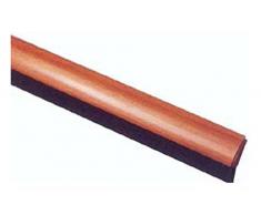 Brinox - Paraspifferi Curvo 100 cm Marrone