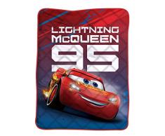 T&F 8050538310913 Trapunta Letto Singolo Disney Cars, Microfibra, Multicolore, 250x170x5 cm