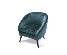 Galileo Casa 2191359 Poltrona Blu 74x66x77 cm