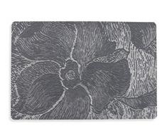 Villa dâEste Home Tivoli Fleur Tovaglietta, Grigio Scuro