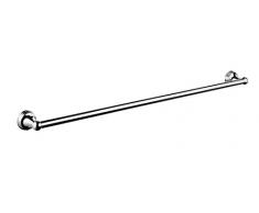 Bisk One Range portasciugamani, in Zinco, Alluminio e Acciaio Inox, Cromato, 62.5Â x 6Â x 4.3Â cm