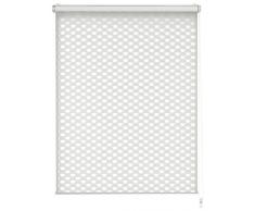 Gardinia 32541 Easyfix Doppia Tenda a Rullo, Circolare, Poliestere, Bianco, 100 x 150 cm