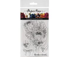 PAPER ROSE -3PL Tappi Trasparenti THNKS BNCH, Grazie a Un Mazzo, taglia unica