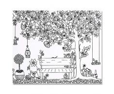 Premier Stationery Colour My Canvas, Panca da giardino, 300 x 250mm