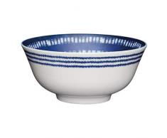 Kitchen Craft - Ciotola in gres Blu, 15 x 8 cm