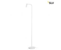 SLV KARPO FL - Lampada a stelo LED per interni, 3000 K, in alluminio, 6.5 W, colore: Bianco