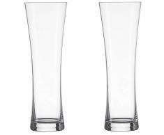 Schott Zwiesel 120013 BASIC Weizen - Set di bicchieri da birra in vetro