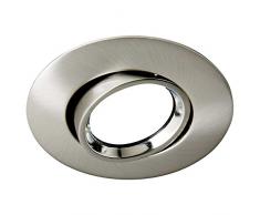 Wonderlamp Faretto da incasso, argento, 10Â cm