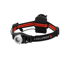 Zweibrüder H6 Torcia a fascia Nero, Rosso LED