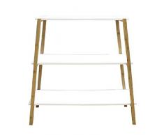Dcasa - Consolle con 3 Ripiani e cassetti, per conservare Decorazioni Natalizie, Articoli per la casa, Unisex, per Adulti, Colore: Unico