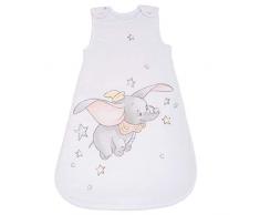 Herding Disney Dumbo Set di Biancheria da Letto, Cotton, Bianco, 90 cm