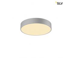 SLV MEDO 40 CW, Corona, LED Indoor Lampada da parete e da soffitto, DALI, grigio argento, 3000/4000 K, alluminio, 30 W, grigio
