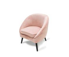 Galileo Casa 2191362 Poltrona Cipria 74x66x77 cm, Rosa