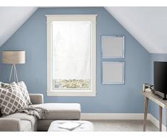 Tendina a vetro in cotone 45x90 cm PANAMA Bianco