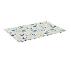 Villa dâEste Home Tivoli Sand Tovaglietta Americana Conchiglie, Cotone, Bianco