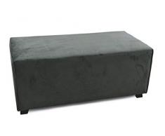 Galileo Casa 2191323 Panca Velluto Grigio scuro100x48x44cm