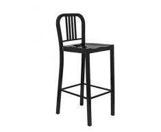 Piqueras Y Crespo (PIQU7) Pack 2 sgabelli Uclés Nero Scala Taglia Unica