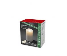 Konstsmide Candela profumata, Bianco, 9 x 9 x 13 cm