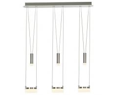 Brilliant g17573/13Â a +, Faretto da soffitto, Metallo, 6Â W, Ferro/bianco, 12Â x 73Â x 145Â cm