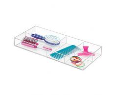 iDesign Tappeto antiscivolo, Tappetino bagno di bambù idrorepellente, Ampio tappeto bagno adatto anche ad altri ambienti come la cucina e il corridoio, marrone chiaro