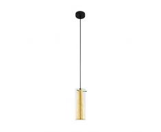 EGLO Pinto Gold Lampadario a Sospensione. 60 W, Nero