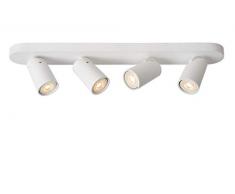 Lucide - Faretto da soffitto, in alluminio, 20 W, colore: Bianco
