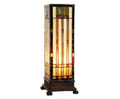 la Casa di Tiffany 5ll-9917 Lampada da Tavolo, Marrone