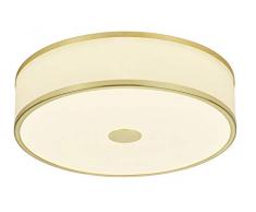 Trio Lampada da soffitto 24 W, Ottone Opaco