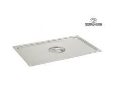 Pentole Agnelli COIXGNL11000 Coperchio Gastronorm 1/1, Acciaio Inossidabile, Argento, 53 x 32.5cm