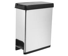 Allibert 1780341 - Cestino della Spazzatura Foxy, Sottile, 10 L