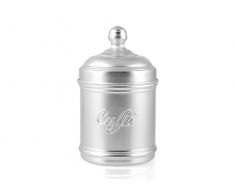 H&H Barattolo in Alluminio per caffè, Grigio