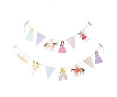 Rico Design Ghirlanda Principessa, Carta, Multicolore