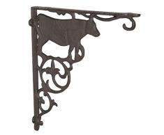 Clayre & Eef 6Y3018 Angolo scaffale Mucca ca. 26 x 30 x 4 cm