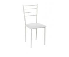 Wink Design Just White Sedia, Pelle Sintetica, Bianco, 40x40x88 cm