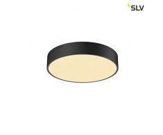 SLV MEDO 40 CW, Corona, LED Indoor Lampada da parete e da soffitto, DALI, Nero, 3000/4000 K, alluminio, 30 W