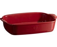 Emile Henry, Piccola terrina per Forno, Rettangolare, in Ceramica, Ceramica, Grand Cru, 29 x 19 x 7 cm