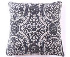 La Finesse Federa Decorativa Quadrata 50 x 50 cm per la casa, in Cotone, per Soggiorno, Divano, Camera da Letto, cph14, Tessuto colorato, Taglia Unica