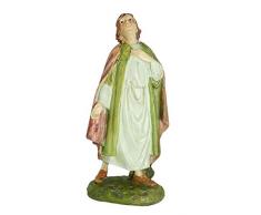 Ferrari & Arrighetti Statuine presepe: Pastore meravigliato Linea Martino Landi per presepe da cm 10