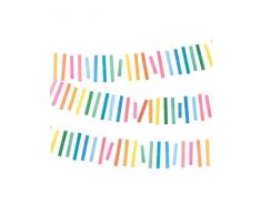 party pro Ghirlanda Swen, Carta, Multicolore, 300Â x 12Â x 0,1Â cm
