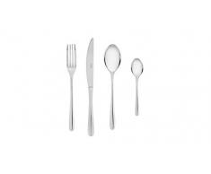 GERLACH Set di Posate Lucido Muza, Acciaio Inox, Argento, 52Â x 42Â x 10Â cm, 68Â unitÃ 