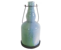 Ian Snow - Lanterna, Motivo: Bottiglia di Whisky Riciclata, Colore: Blu