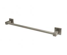 Bisk Nord, portasciugamani in Nichel Spazzolato, 61 cm, Colore: Bronzo, 7,5 x 66,5 x 5 cm