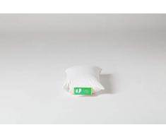 Bonsoir - Cuscino in Cotone, 40 x 80 cm, Colore: Bianco