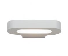 Artemide Talo Lampada da Parete, LED, 20 watts, 2700°K, Bianco, alluminio