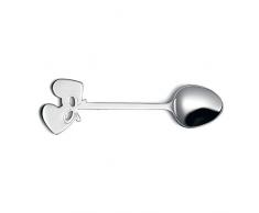 Guzzini Love Cucchiaino Joy, Stainless Steel 18/15, Argento, 23